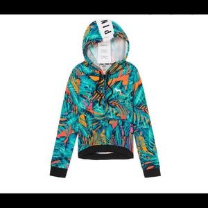 Victoria’s Secret Pink Tropical Hoodie size Large